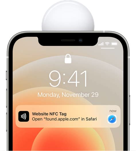 nfc tag notification iphone|are iphones nfc compatible.